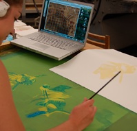 Hand painting screen filler